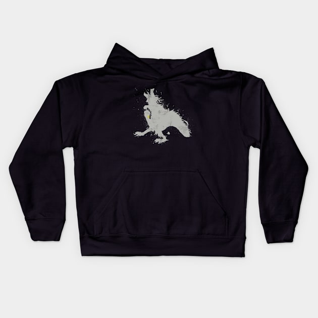 The praying beast - Vicar Amelia Kids Hoodie by Manoss